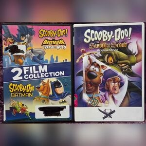 Scooby-Doo! Batman Collection/The Sword and the Scoob (DVD) Like New